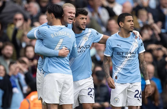 Manchester City Break Clear as Brighton Stuns Arsenal in a Goal-Heavy Match week 5Manchester City sit alone at the top of the Premier League.