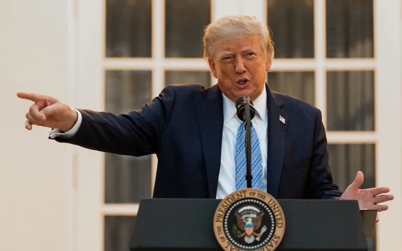 President Donald Trump announced via social media on Friday that he is banning three major news organizations CNN, MS NOW, and Politico from the White House complex effective immediately.