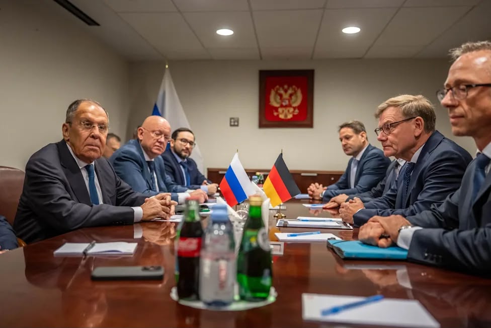 Russia and Germany Resume High-Level Talks as Ukraine War Dominates UN Diplomacy.