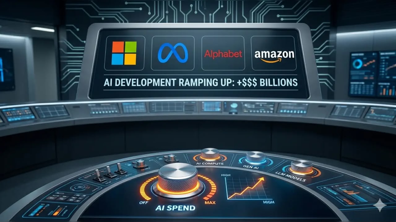 AI spending races ahead as companies chase the next technological revolution.
