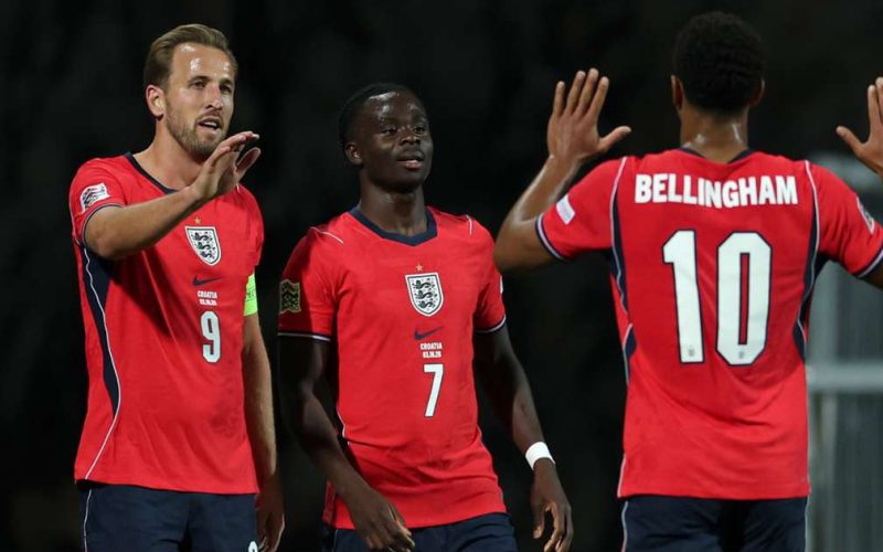 England Beat Croatia 7–0 in Historic Nations League Victory.