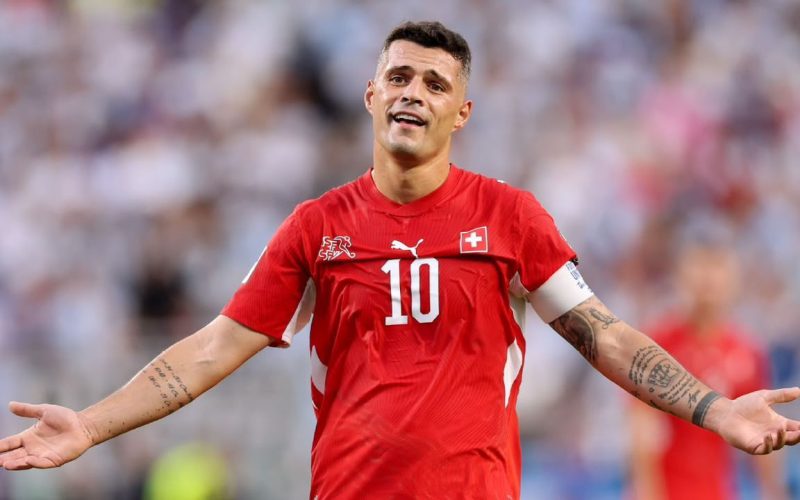 Granit Xhaka Accepts Suspended Fine Over Fake COVID-19 Certificate.