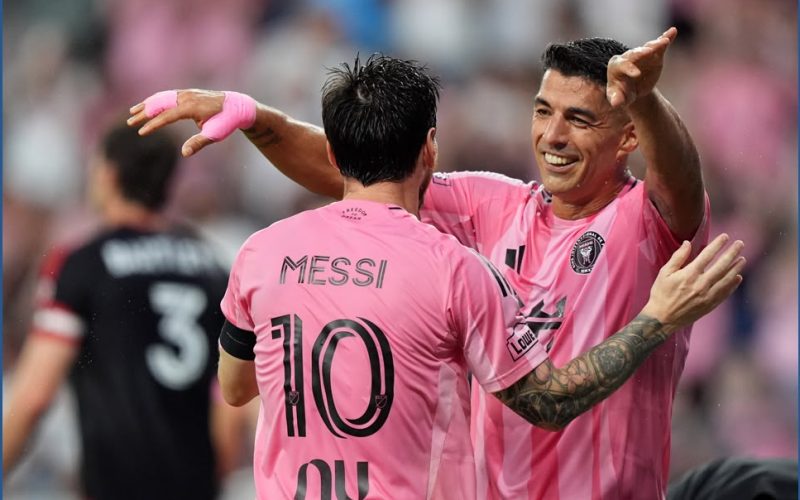 Lionel Messi Scores Twice as Inter Miami Beat DC United 4-0.