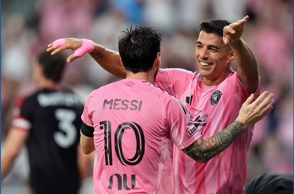 Lionel Messi Scores Twice as Inter Miami Beat DC United 4-0.